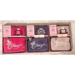 Juicy Couture Cosmetic Pouch Set